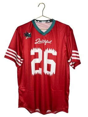 Unisex Adults jersey San Jose Sharks NHL Fan Apparel & souvenirs Size Medium